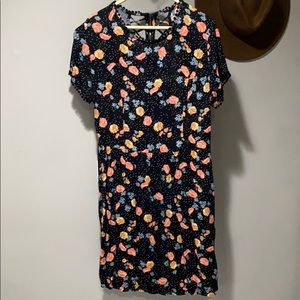 Black & Floral Dress